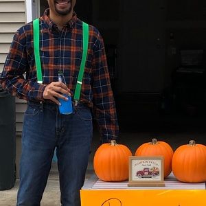 Flannel button down perfect for fall!